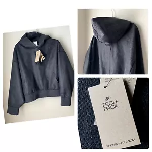 Nike NUEVO Tech Pack Sudadera con Capucha Mujer L Gris Oscuro Ajuste Térmico ADV - Imagen 1 de 21