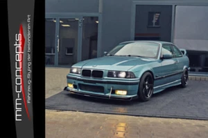 CUP Spoilerlippe tie bars für BMW M3 Typ E36 Coupe Front Diffusor Schwert  - Bild 1 von 9