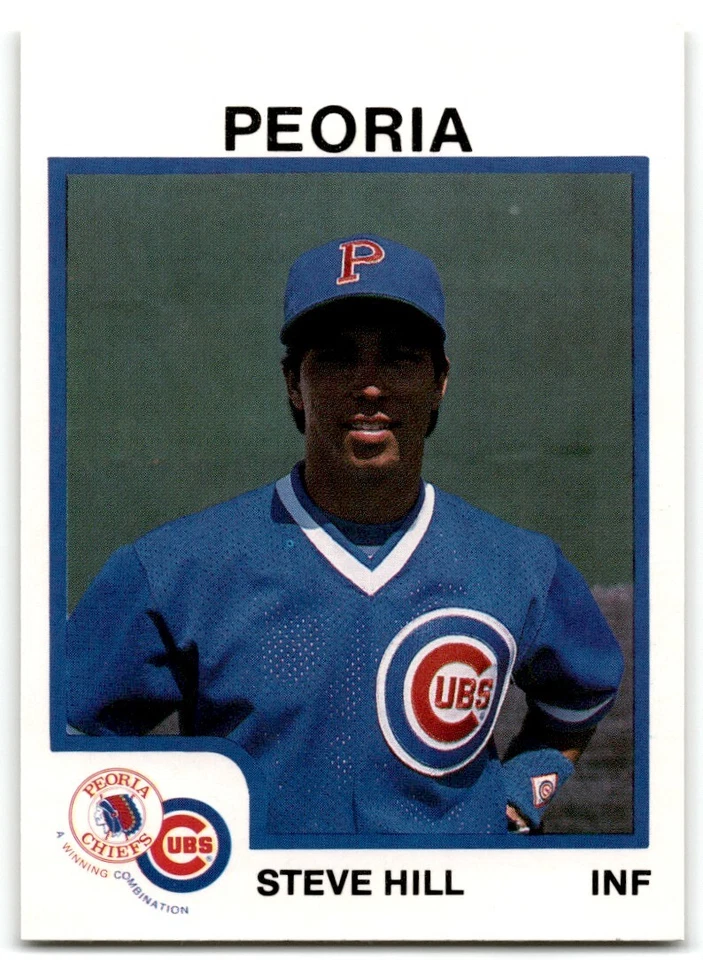 1987 ProCards Steve Hill Peoria Chiefs #406 - Image 1 of 2
