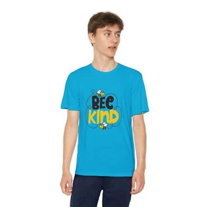 Bee Kind Inspirational Youth Tee - Picture 1 of 49