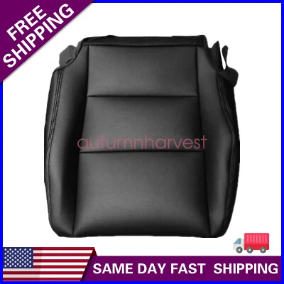 Fit For 08 09 2010-2012 Honda Accord Passenger Bottom Leather Seat Cover Black Foto 1 de 4