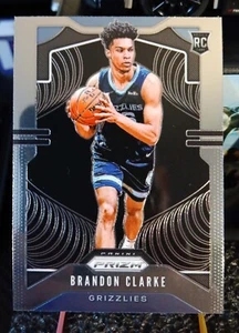 2019-20 Panini Prizm RC #266 Brandon Clarke Memphis Grizzlies Basketball Card  - Picture 1 of 2