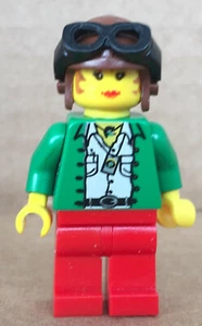 LEGO ®-Minifigur Miss Gail Storm aus Set 5835 Dino Island Hopper - adv018 - Picture 1 of 5