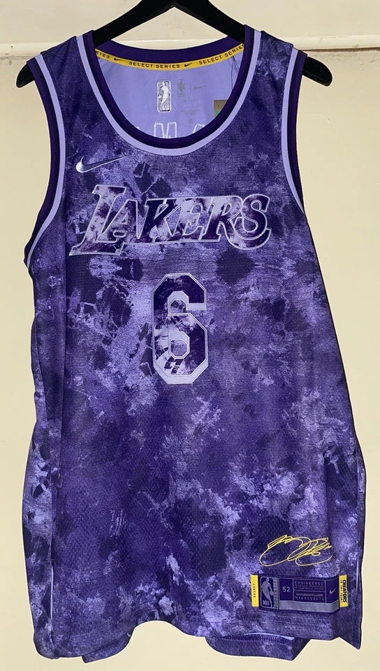 Nike Los Angeles Lakers Lebron James Select Series NBA Jersey Men’s Size XL