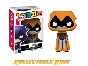 Teen Titans Go! - Raven Orange Pop! Figura de vinilo - Imagen 1 de 1