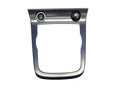 Jaguar F-Type 2021 consola central delantera moldura panel cubierta con botón de encendido OEM Foto 1 de 4