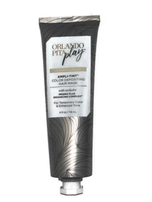 NEW 4 oz Tube Orlando Pita Play GOLDEN BLONDE Ampli-Tint Color Deposit Hair Mask - Image 1 of 2