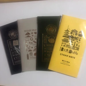 Traveler's Notebook Kyoto Limited Edition 4 Notebook Set Japan Exclusive New - Picture 1 of 3