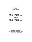 Moto Guzzi engine service manual V7 700 cc. and V7 750 cc.& Eldorado 850 cc