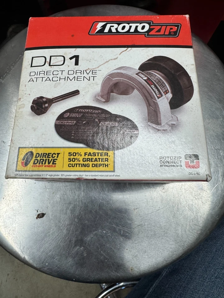 RotoZip Dd1 Direct Drive Cut-off Attachment Fast
