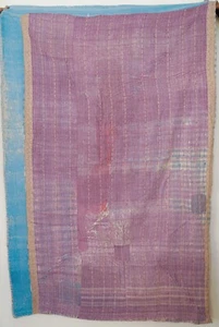 Stunning Very High Quality Indian Vintage Kantha Quilts Bedding Blankets - Picture 1 of 3