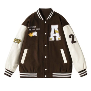 Varsity Letterman Jacket Custom Quality Outdoor Jackets - Picture 1 of 24