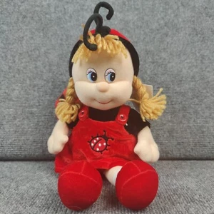 Muñeca Lava Ladybug Disfraz Muñeca Rusa Peluche Nuevas Etiquetas Rojo Vestido Conjunto 14" - Imagen 1 de 15