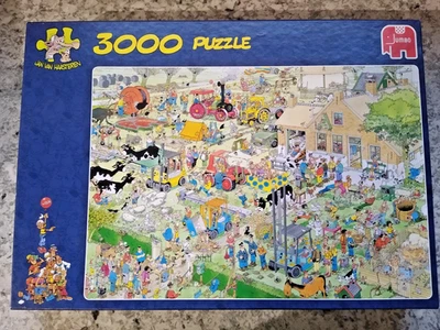 Rompecabezas Jumbo Jan van Haasteren 3000 Piezas - Visita a Granja Foto 1 de 3