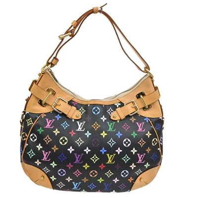 Bolso de Hombro LOUIS VUITTON Greta Monograma Multicolor Negro España M40195 617RF803 Foto 1 de 4