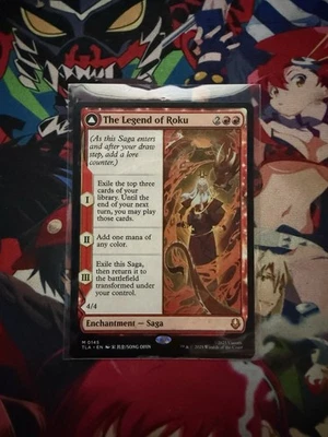 MTG Magic The Gathering -The Legend of Roku -M 0145 - NM! 👀 - Image 1 of 2