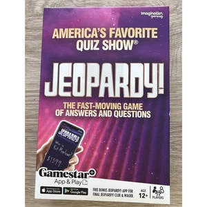 Imagination Gaming Jeopardy Gamestart App & Play Board Game New/Sealed - Picture 1 of 4