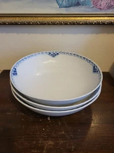 Royal Copenhagen Denmark Princess Blau 3er Set Servierschale # 577 - Bild 1 von 7