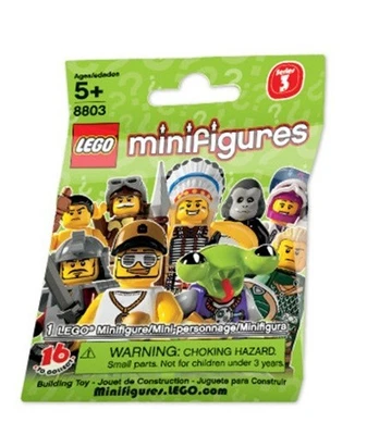 You choose👆 LEGO Series 3 Minifigures CMF 8803 NEW+SEALED pick select - Image 1 of 3