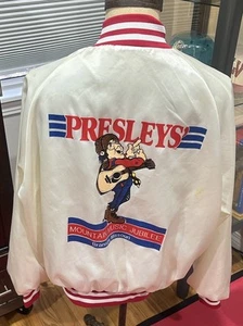 Vintage Presleys' Mountain Music Jubilee Branson Mo. Satin Jacket Adult 2XL - Picture 1 of 10