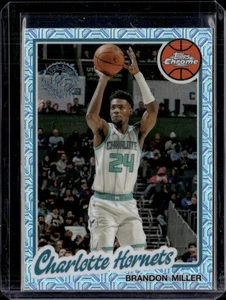 Avispones refractores Mojo cromados 2025-26 Topps Brandon Miller 45th 1980-81 (50E) - Imagen 1 de 2