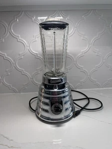 De Colección Osterizer Deluxe 403 Hecho en EE. UU. MCM Acero Inoxidable Licuadora Colmena ¡Funciona! - Imagen 1 de 11
