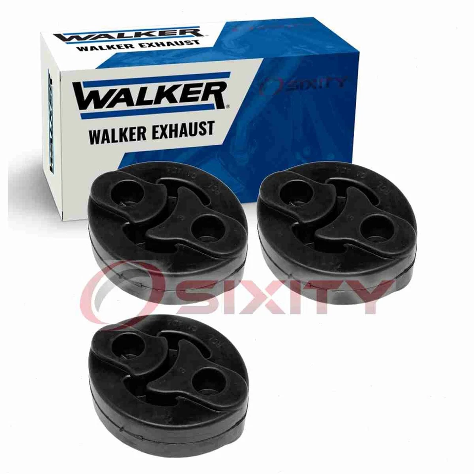 Aisladores de sistema de escape Walker Muffer Assm de 3 piezas para Infiniti 2000-2001 si Foto 1 de 4
