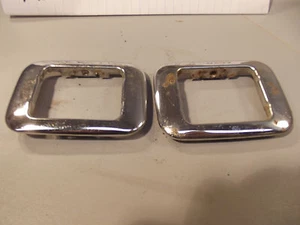 1955 DESOTO FIREFLITE SPORTSMAN INTERIOR ASHTRAY CHROME trim chrysler mopar - Picture 1 of 2