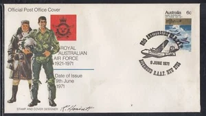 Australia Scott 499 FDC- Royal Australian Air Force T2 - Picture 1 of 1