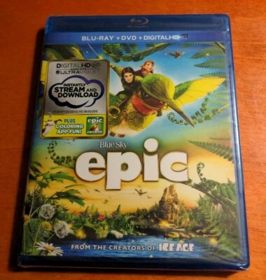 Epic Blu-ray Colin Farrell  Josh Hutcherson  Amanda Seyfried  Christoph Waltz - Image 1 of 4