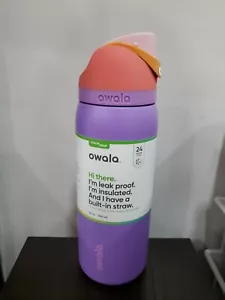 Owala FreeSip Stainless Steel Water Bottle / 32oz / Color: That's My Jam - Picture 1 of 9