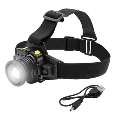 LED Kopflampe Stirnlampe Angeln Joggen Fahrrad Laufen USB Akku Sport CREE 150LM - Bild 1 von 4