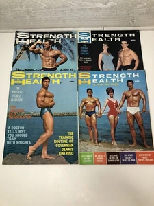 Vintage Strength and Health Muscle Magazine 1965-1967 Lot (Whitehead, Tinerino) - Bild 1 von 10