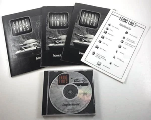 FRONT LINE: PC WIN 95 / MS-DOS ~ CD-ROM y manuales - Imagen 1 de 4