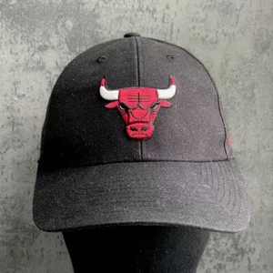 Chicago Bulls Hat Cap Strapback Black '47 Brand Basketball NBA Logo Adjustable - Picture 1 of 9