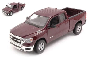 Welly RAM 1500 DARK RED 1:27 - Foto 1 di 1