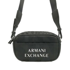 Armani Exchange Mini Cross Shoulder Bag Crossbody Unisex Black