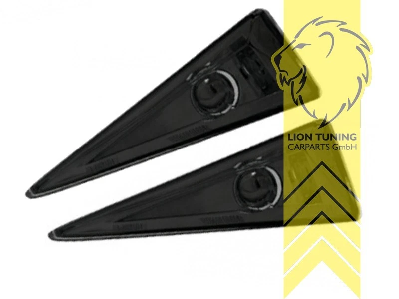 Seitenblinker für Renault Megane 2 schwarz Klarglas - Bild 1 von 1