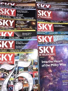 SKY & TELESCOPE 2016 11 Issues  MAGAZINE  Jan Fb Mar Apr May June Aug Sept Oct N - Picture 1 of 8