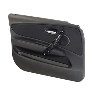 Door Panelling Door Front Left BMW 1-er E87 Anthracite Fabric Elektra - Picture 1 of 4