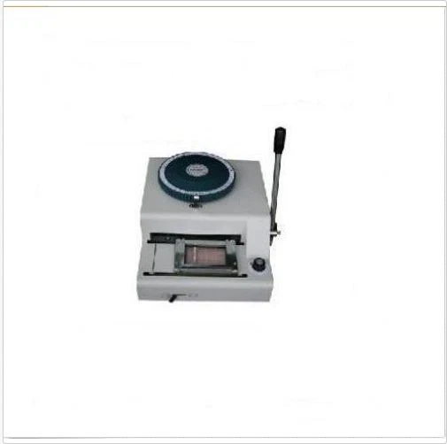 Latest 2 in 1 80 Manual PVC Card Embossing Embosser & Indent Print Machine bi - Image 1 of 1