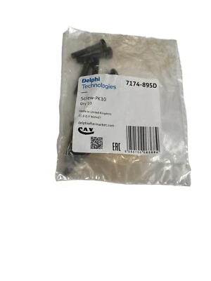 Delphi 7174-895D Screws (Quantity 10 screws, 1 pack) - Image 1 of 4