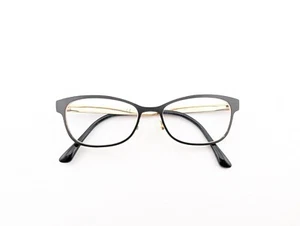 Solo monturas para gafas Jimmy Choo, JC203 003, 52-16-145, negras, hechas en Italia - Imagen 1 de 17