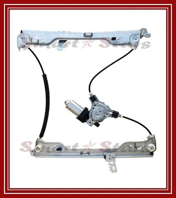 FOR NISSAN QASHQAI MK1 FRONT LEFT PASSENGER SIDE WINDOW REGULATOR WITH MOTOR NEW - Image 1 of 4