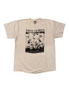 Vintage Minutemen Buzz or Howl album shirt M punk band Black Flag Germs NOFX - Picture 1 of 2