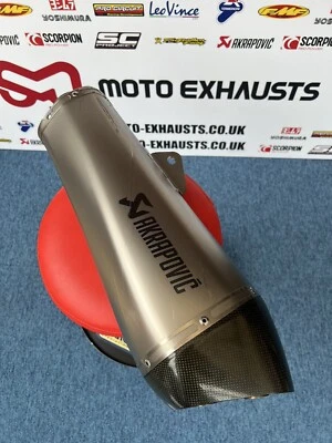 Kawasaki ZZR1400 Akrapovic Titanium LH Left Exhaust Silencer 258EXP0082LH ZZR - Image 1 of 4