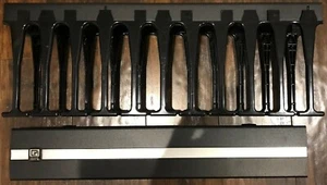 Panduit and Chatsworth Cable Manager Horizontal 2U New or Old Black - Picture 1 of 7