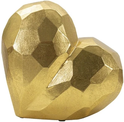 Mauro Ferretti Vase Herz 19x9x18 cm gold  - Bild 1 von 4