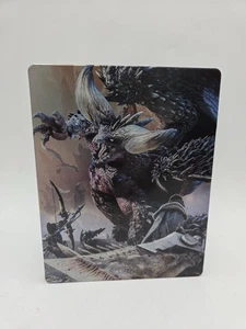 *STEEL BOOK ONLY* Monster Hunter World: Iceborne - NO GAME - Picture 1 of 4