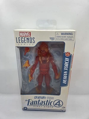 Экшн-фигурка The Fantastic Four: First Steps Marvel Legends Series Human Torch 6 дюймов - Изображение 1 из 4